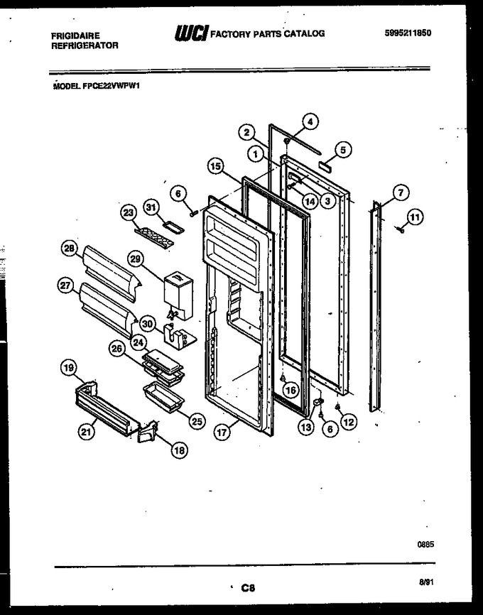 Diagram for FPCE22VWPW1