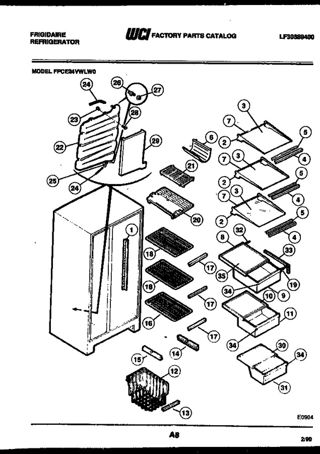 Diagram for FPCE24VWLW0