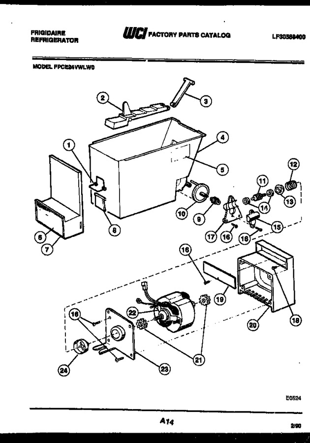 Diagram for FPCE24VWLL0