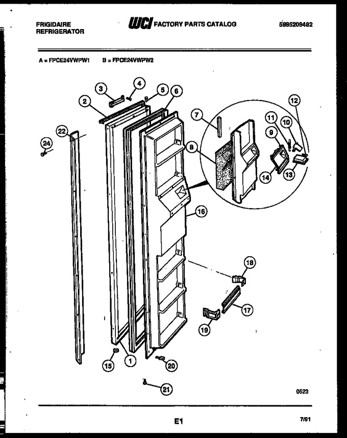 Diagram for FPCE24VWPW1