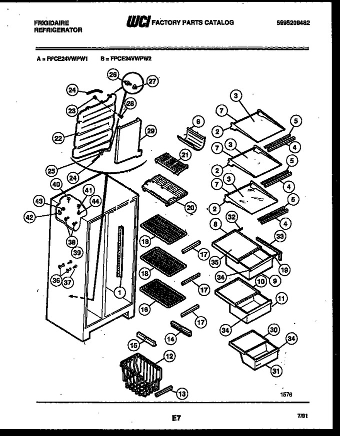 Diagram for FPCE24VWPW1