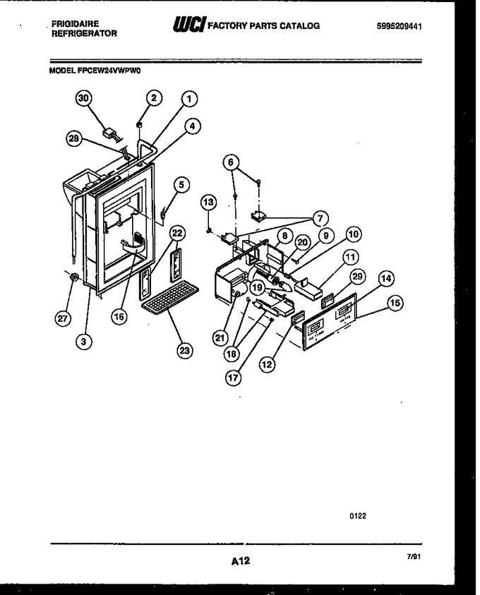 Diagram for FPCEW24VWPW0