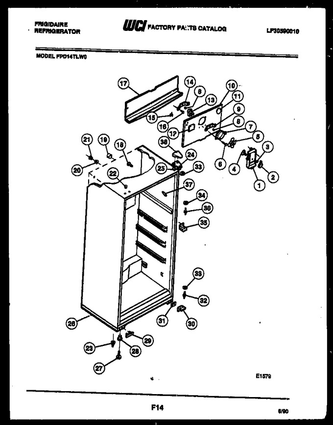 Diagram for FPD14TLW0