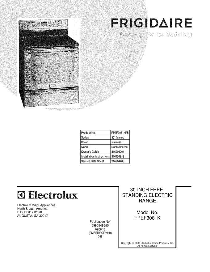 Diagram for FPEF3081KFB