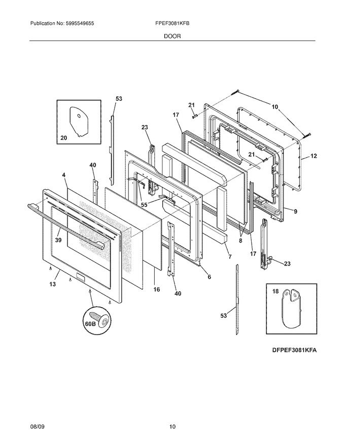 Diagram for FPEF3081KFB