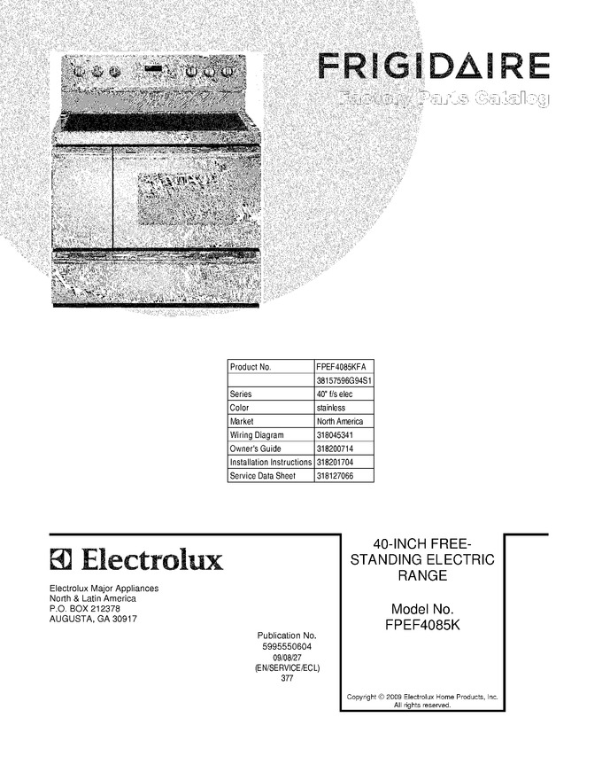 Diagram for FPEF4085KFA