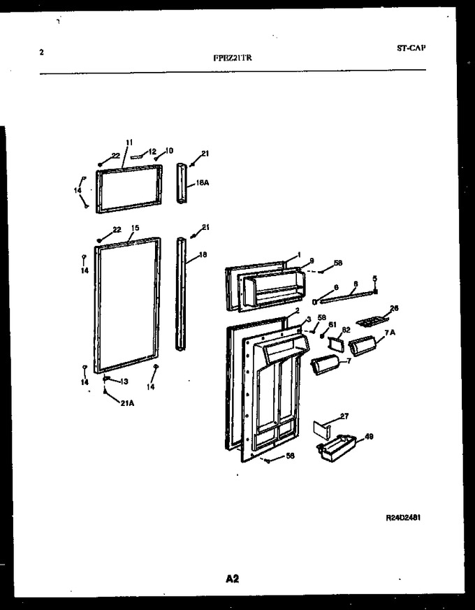 Diagram for FPEZ21TRW0