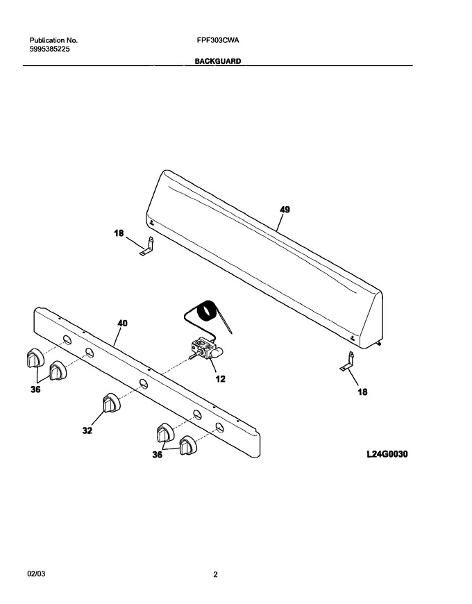 Diagram for FPF303CWA