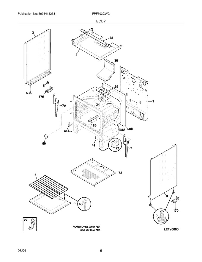 Diagram for FPF303CWC