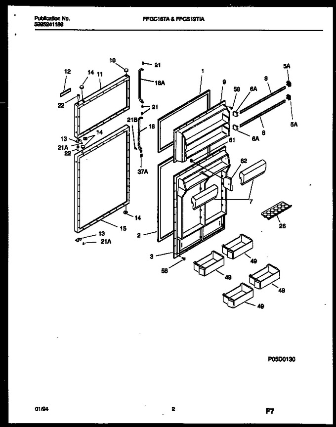 Diagram for FPGC18TAW0