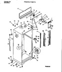 Diagram for 03 - Cabinet W/fan Assembly
