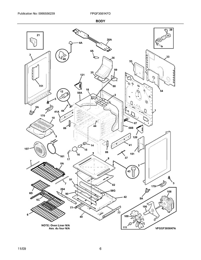 Diagram for FPGF3081KFD