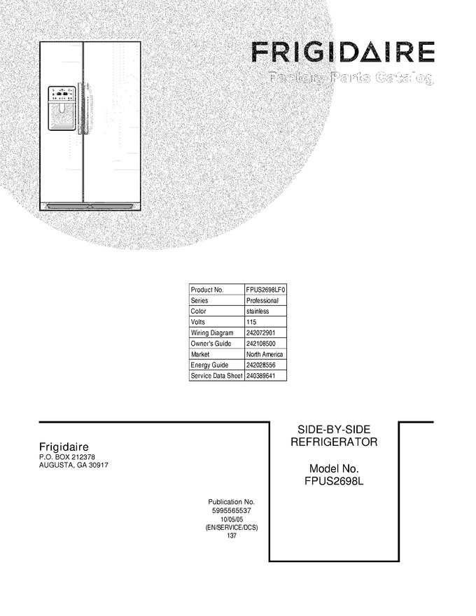 Diagram for FPUS2698LF0