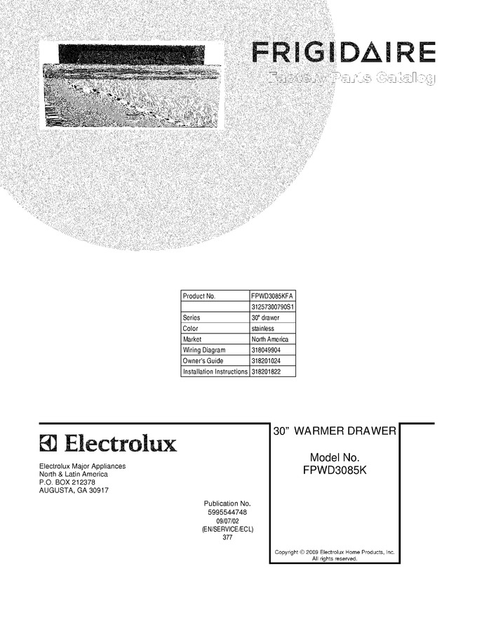 Diagram for FPWD3085KFA