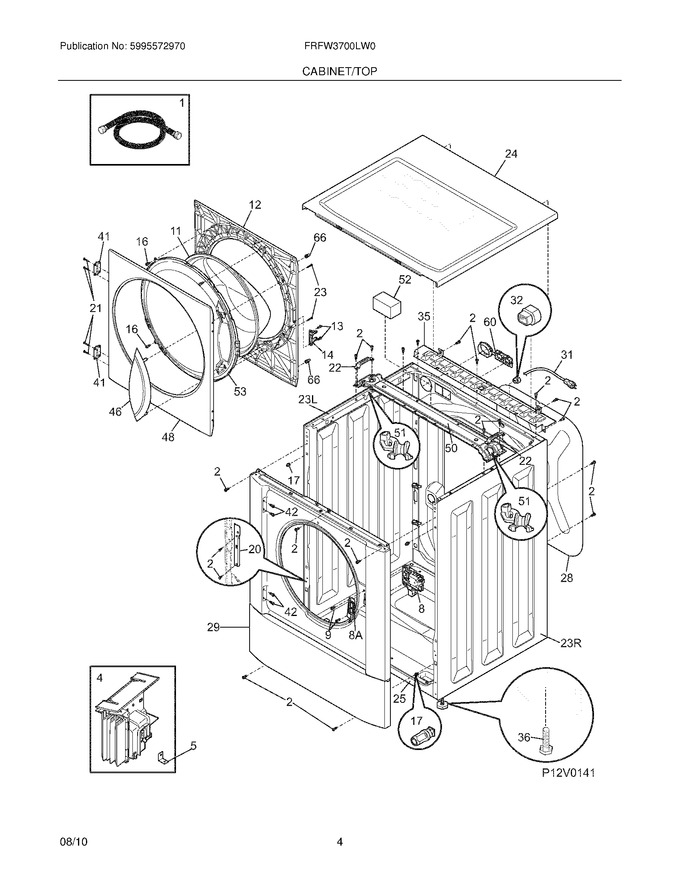 Diagram for FRFW3700LW0
