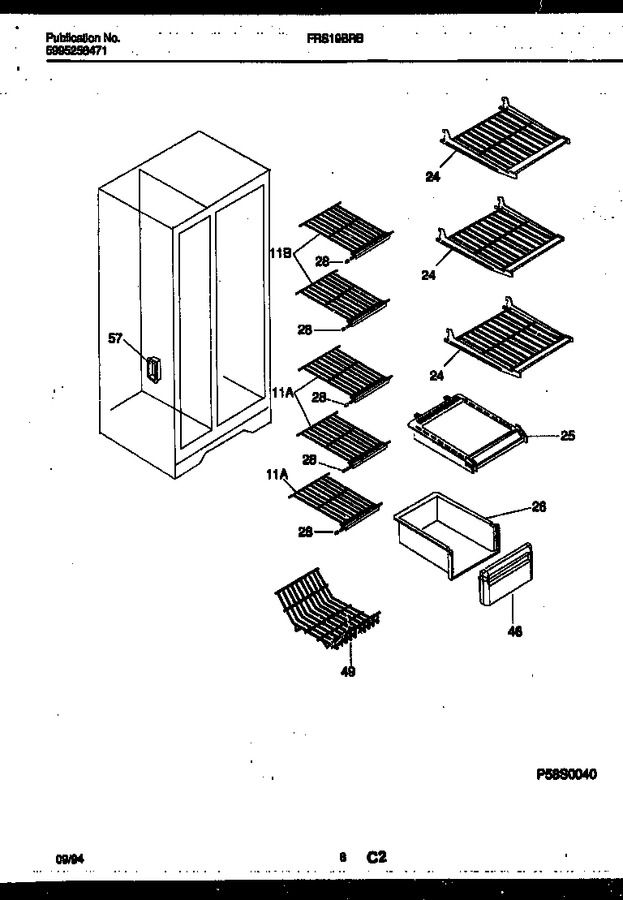 Diagram for FRS19BRBW0