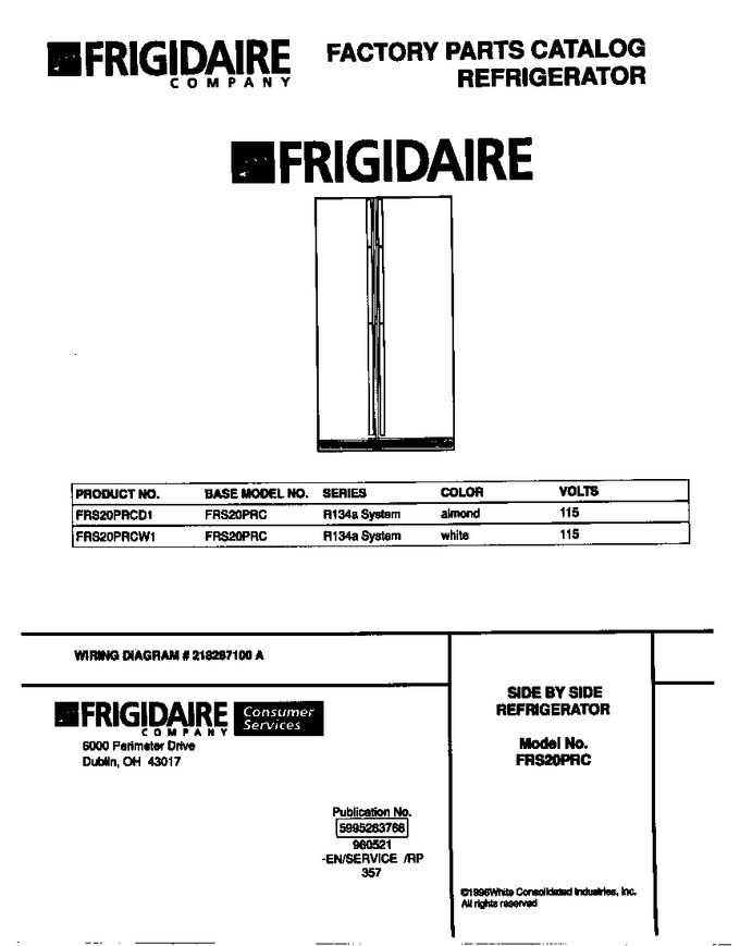 Diagram for FRS20PRCW1