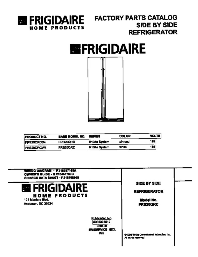 Diagram for FRS20QRCW4
