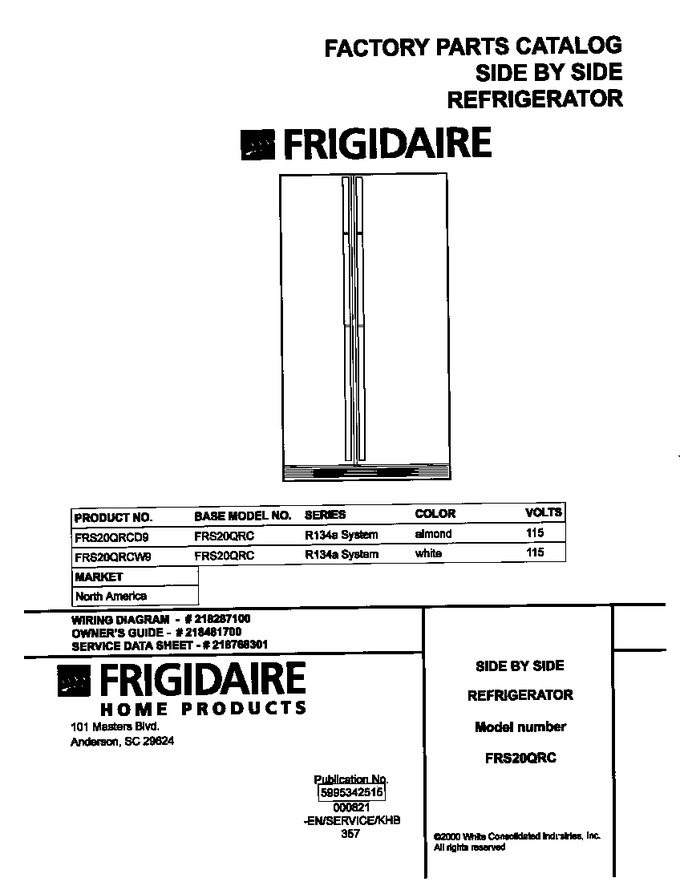 Diagram for FRS20QRCW9