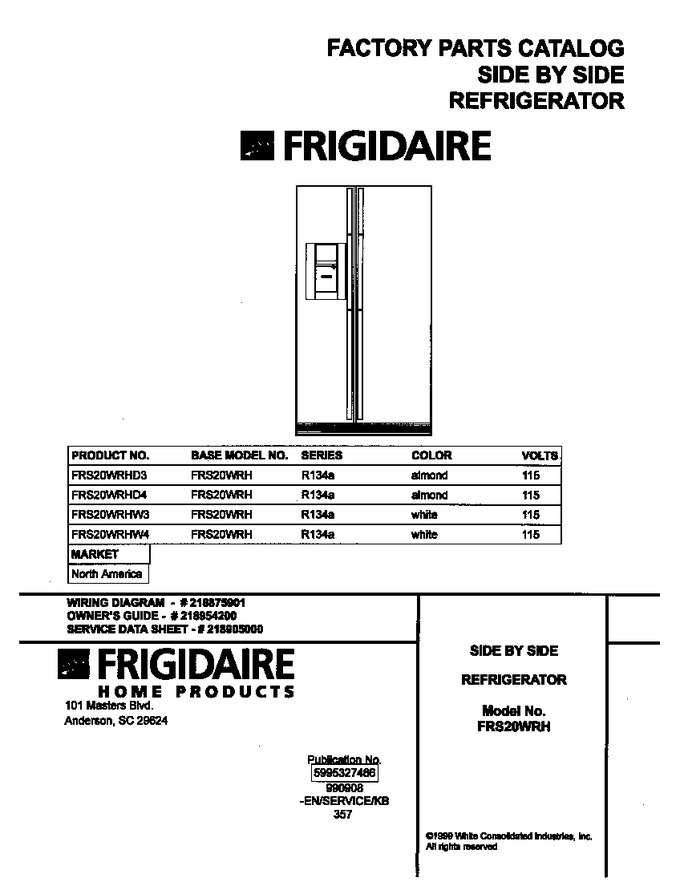 Diagram for FRS20WRHW4