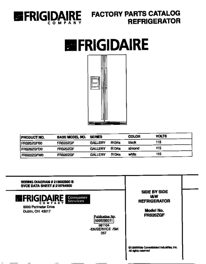 Diagram for FRS20ZGFW0