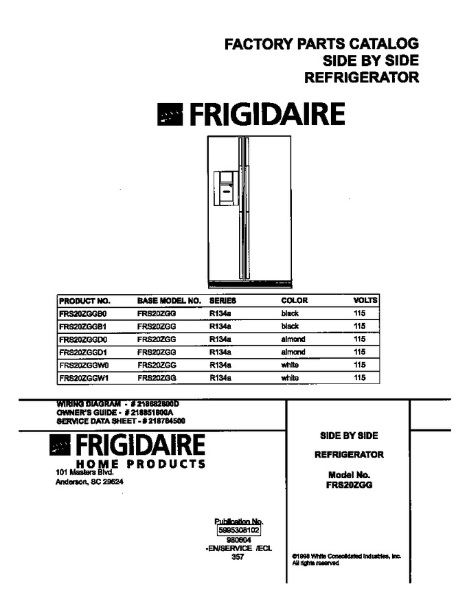 Diagram for FRS20ZGGW1