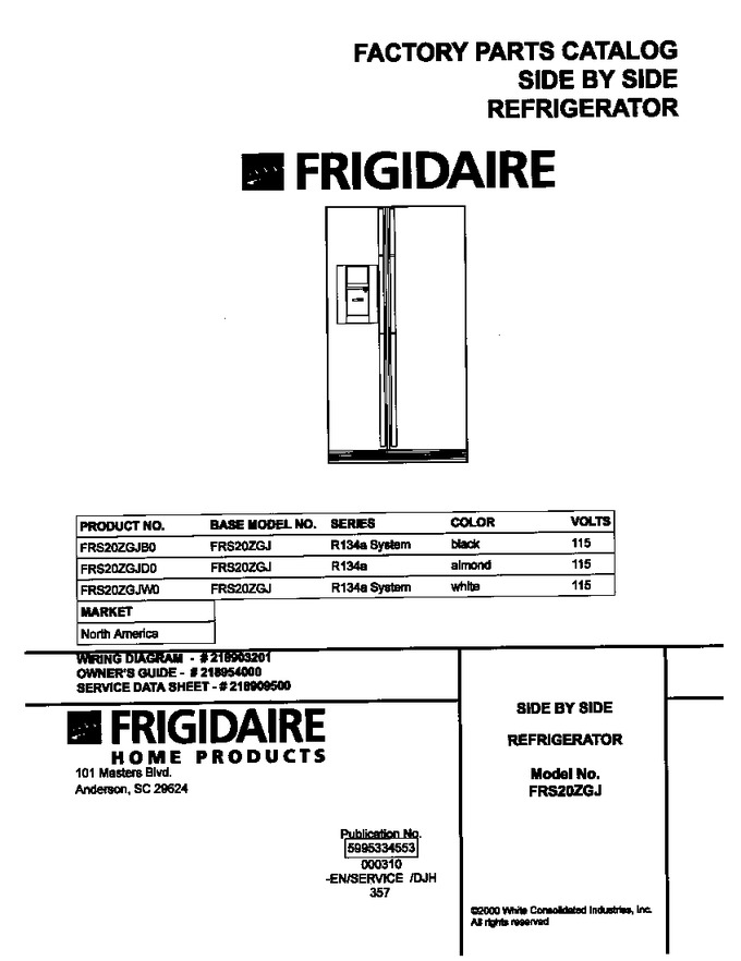 Diagram for FRS20ZGJB0