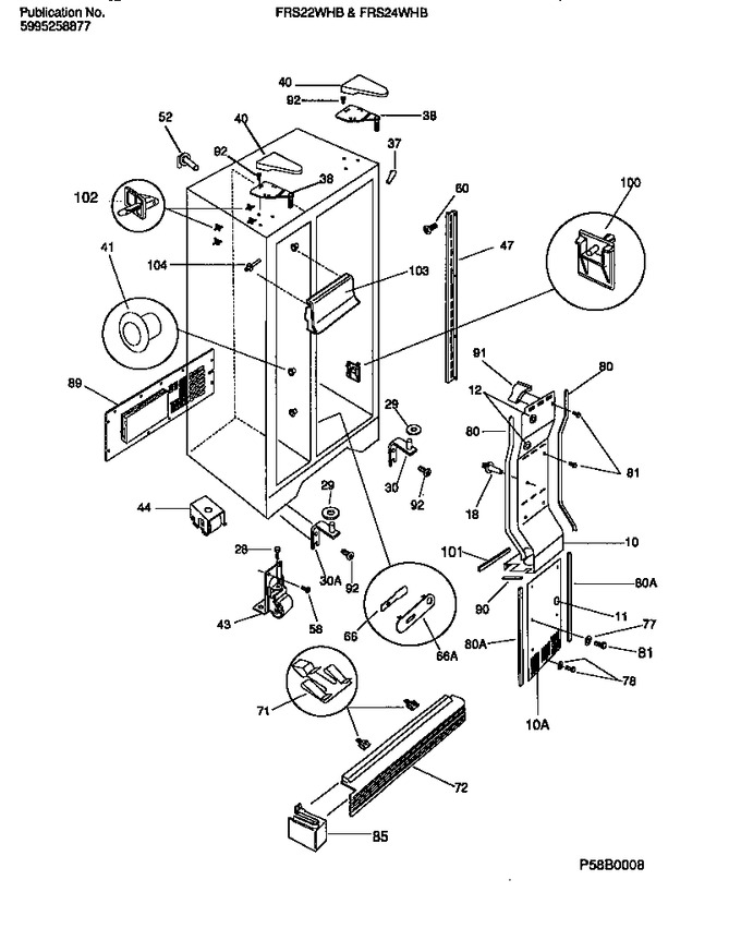 Diagram for FRS22WHBW0