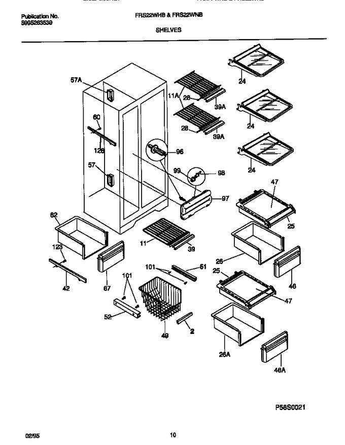 Diagram for FRS22WHBW1