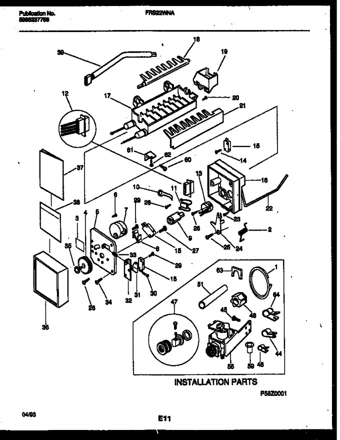 Diagram for FRS22WNAW0