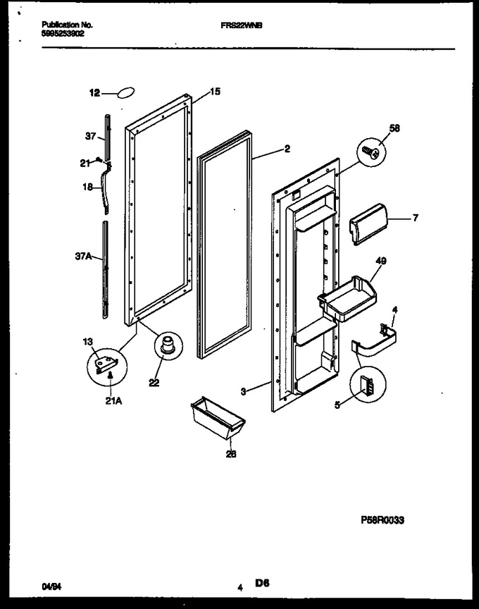 Diagram for FRS22WNBW0