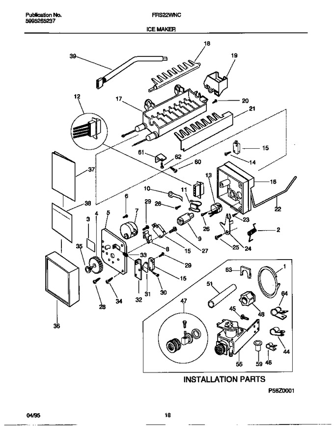 Diagram for FRS22WNCW0