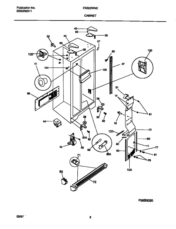 Diagram for FRS22WNCW5