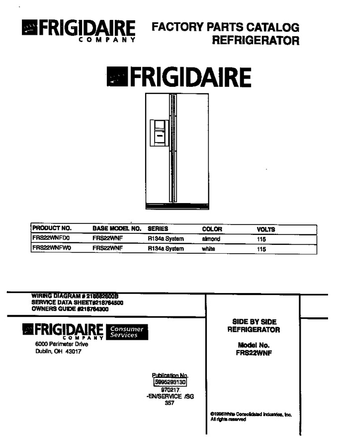 Diagram for FRS22WNFW0