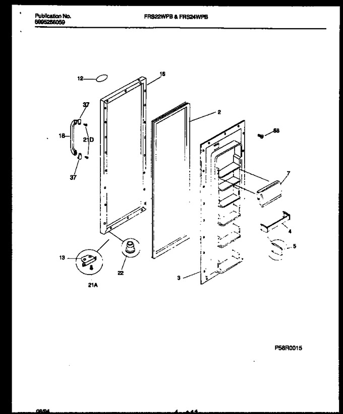 Diagram for FRS22WPBW0
