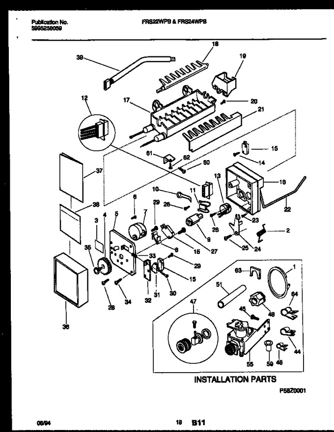 Diagram for FRS22WPBW0