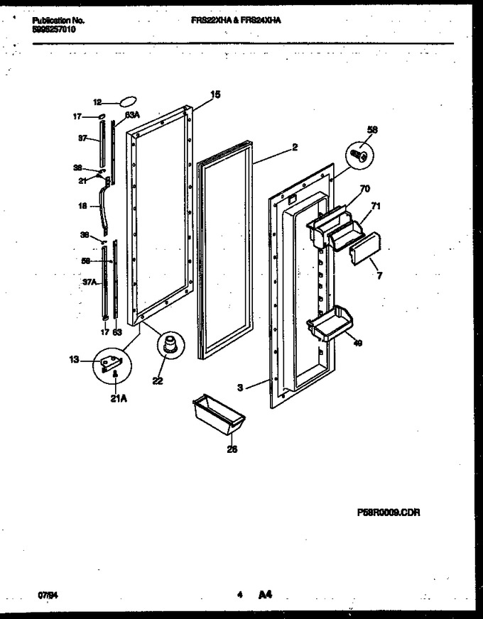 Diagram for FRS24XHAW1