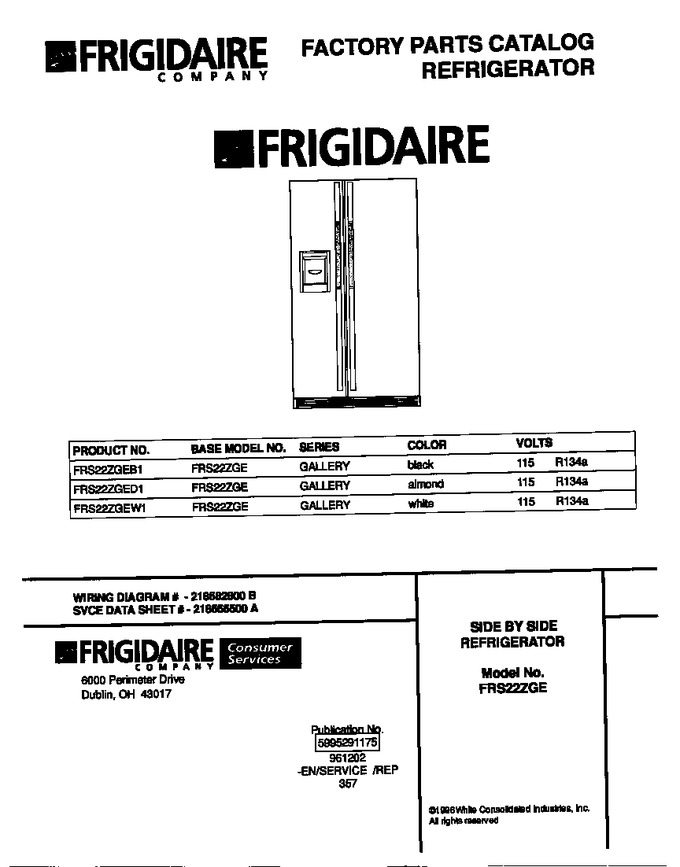 Diagram for FRS22ZGED1