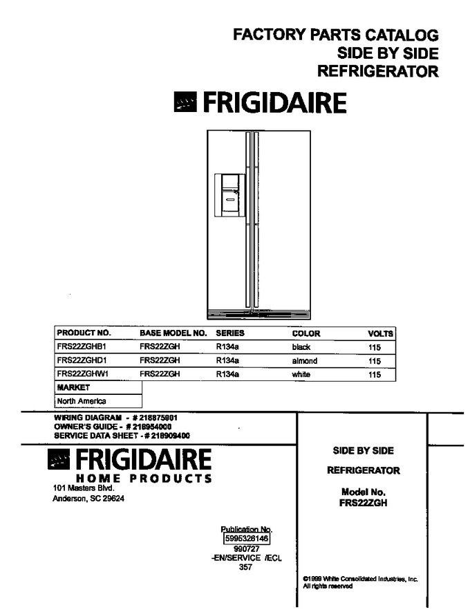 Diagram for FRS22ZGHW1