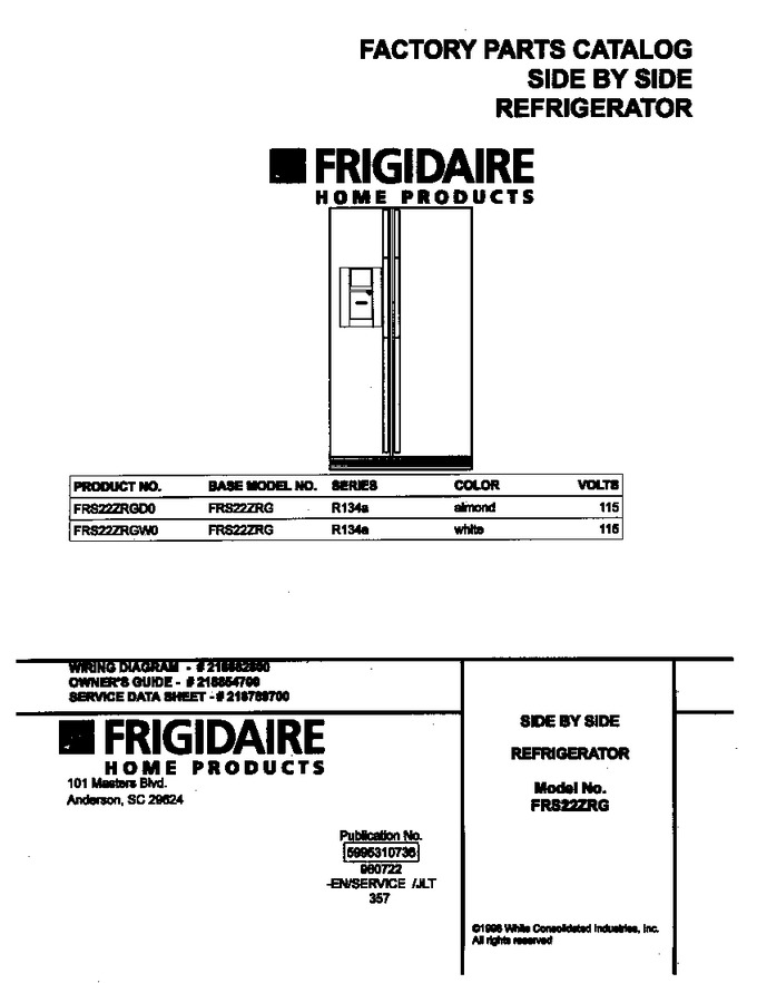 Diagram for FRS22ZRGW0