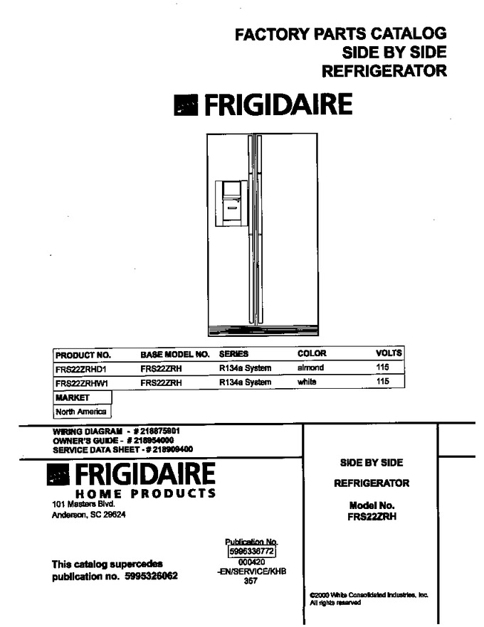 Diagram for FRS22ZRHW1