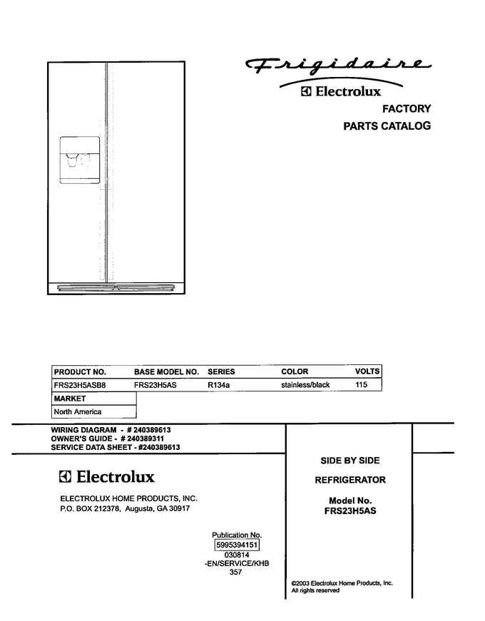 Diagram for FRS23H5ASB8