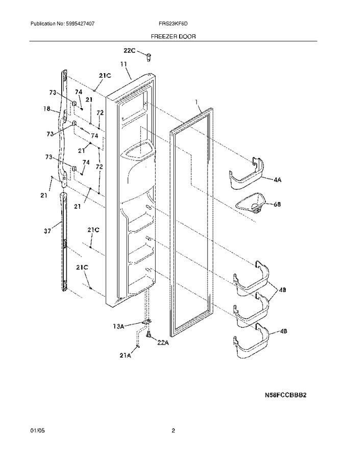 Diagram for FRS23KF6DW4