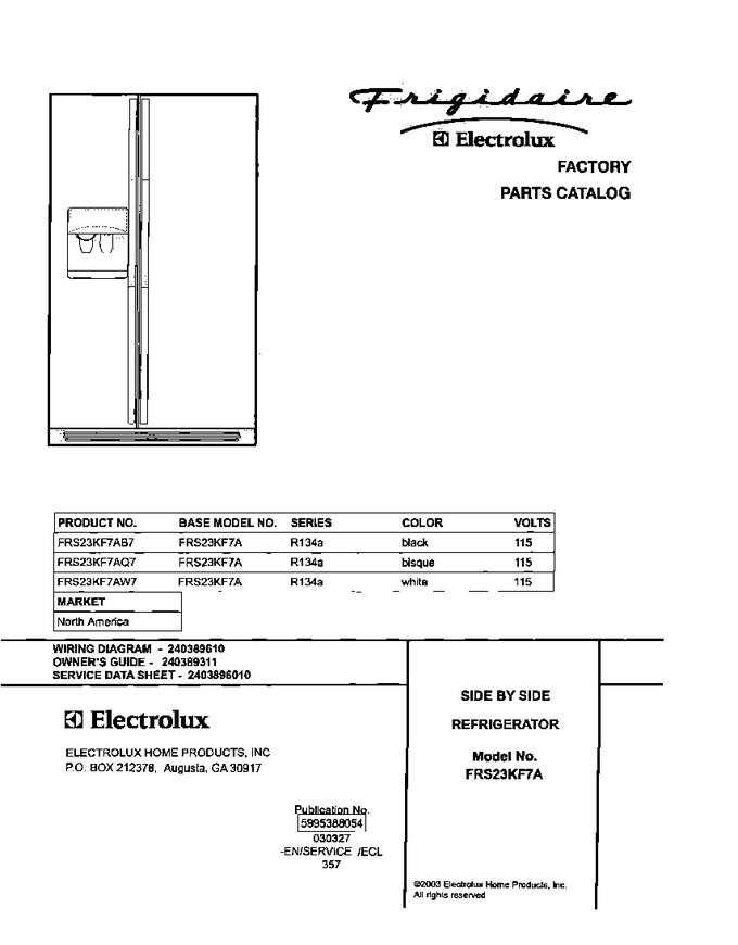 Diagram for FRS23KF7AB7