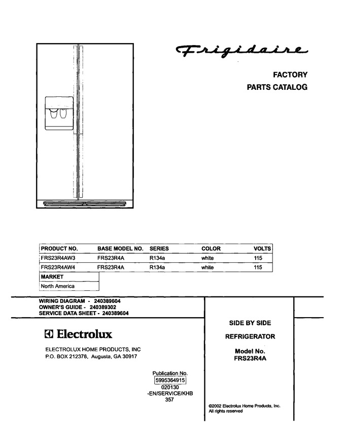 Diagram for FRS23R4AW4
