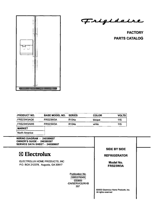 Diagram for FRS23W3AQ6