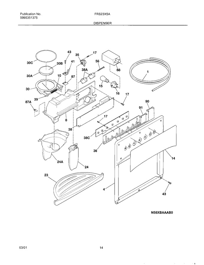 Diagram for FRS23X5AW0