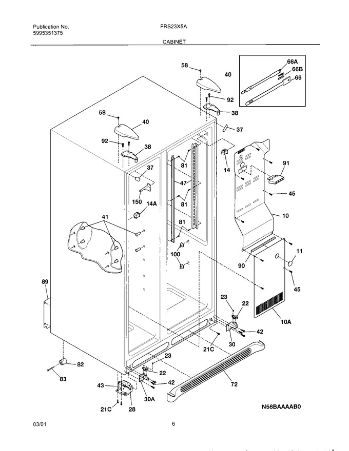 Diagram for FRS23X5AW0