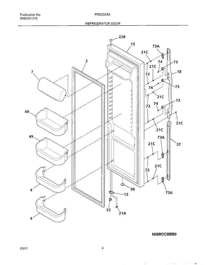 Diagram for FRS23X5AW0
