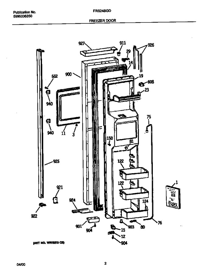 Diagram for FRS24BGDW0